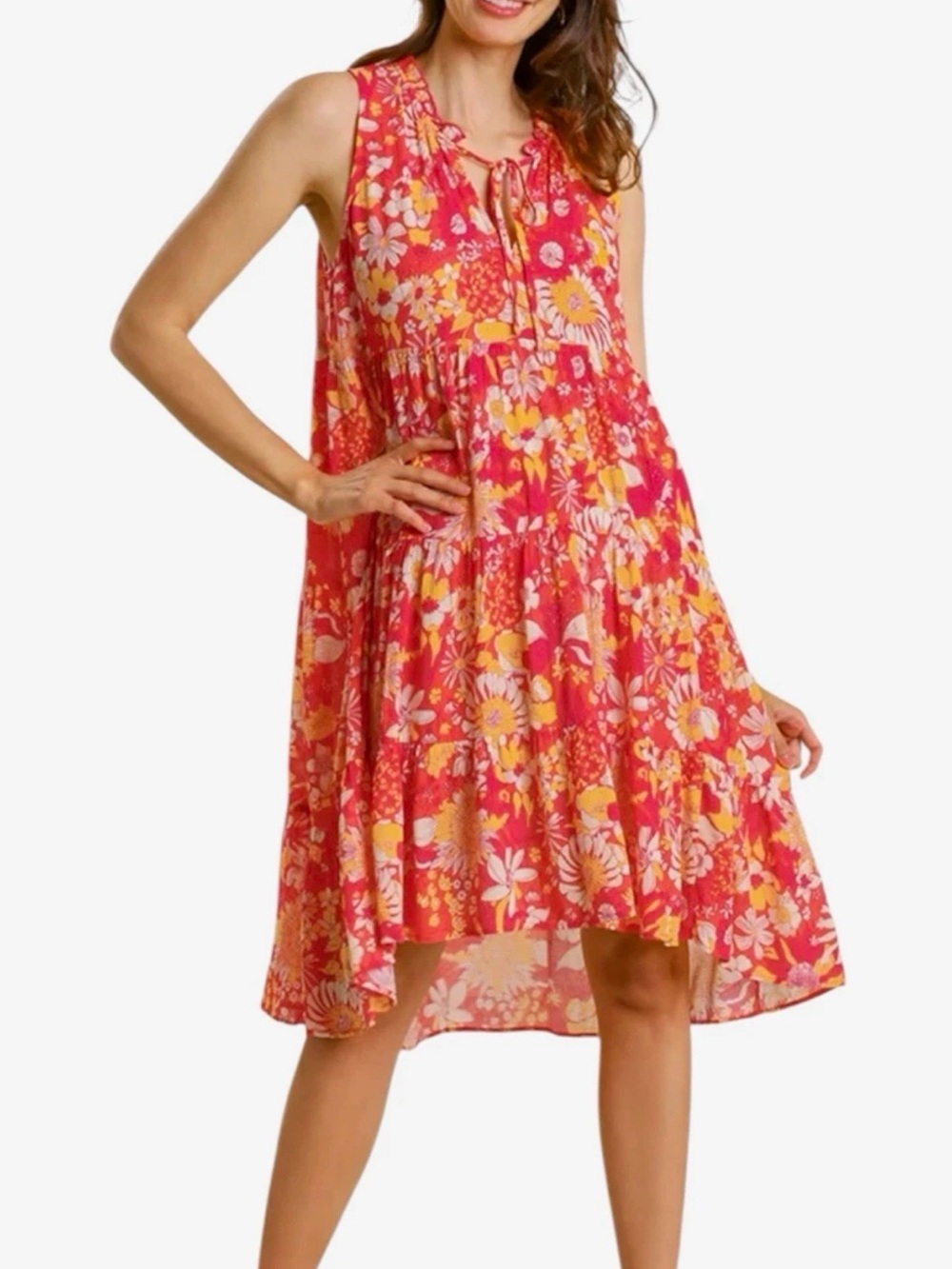 Umgee Flowery women’s mini Dress